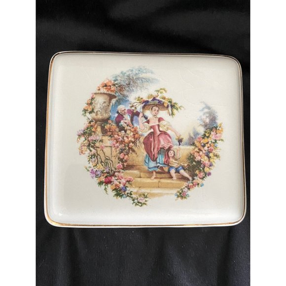 Vintage Lord Nelson Pottery Trinket Box Made in England - Picture 3 of 8